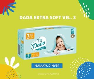 👶🌿 Objevte plenky Dada Extra Soft - Nejlepší péče pro Vaše miminko! 🌿👶 ✨ Extrémně měkké, prodyšné a se super absorpčními...