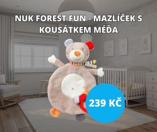 🧸💖 Potřebujete dokonalého mazlíčka pro vaše miminko? Seznamte se s Dětskou plyšovou hračkou NUK Méďa! Nejenže je nádherně...
